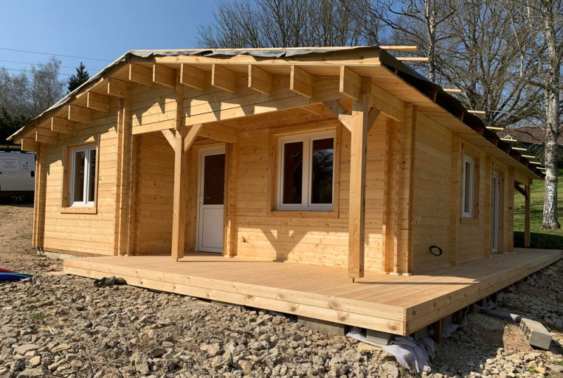 -construction d'un chalet en bois -construction d'un chalet en bois